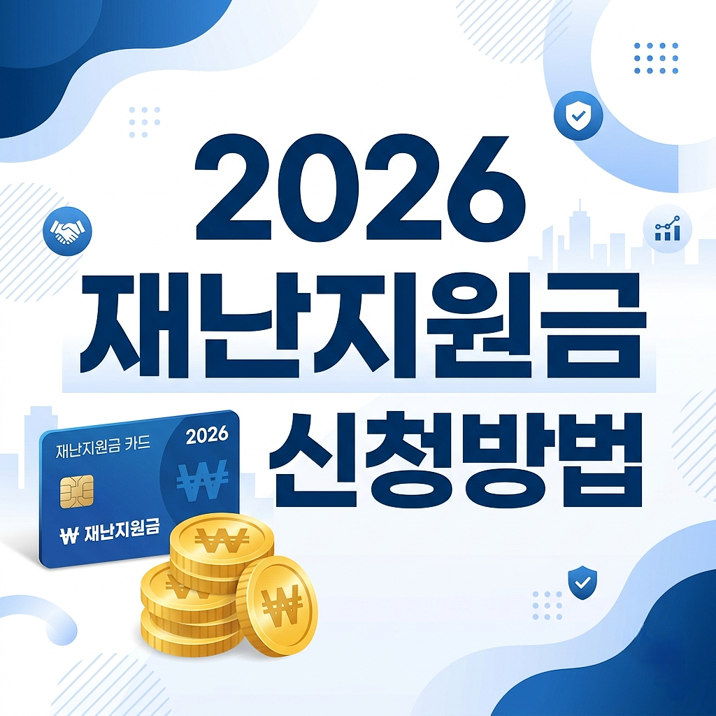 2026 재난지원금 신청 안내 포스트 썸네일